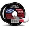 14 Gauge Duplex Marine Wire Tinned Copper Boat Cable, 50ft 14 AWG Standard USA OFC Oxygen Free Copper Wire for Outdoors/Automotive/Boat/Speakers/Solar/RV/Camper/Trailer view 1