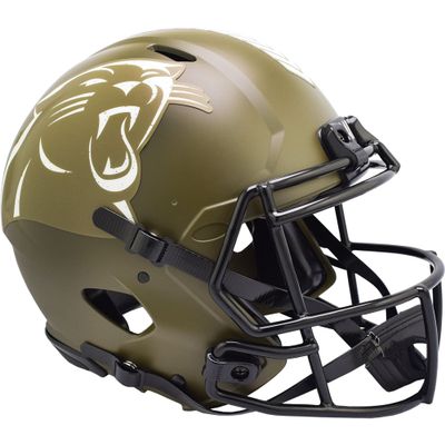 Riddell Carolina Panthers 2022 Salute to Service Speed Authentic Helmet