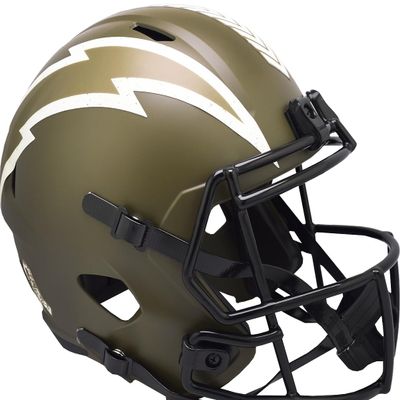 Riddell Los Angeles Chargers NFL Salute to Service Speed Replica Helmet