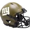 Riddell New York Giants NFL Salute to Service Speed Authentic Helmet Olive Green Large view 1
