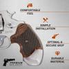 Taurus Judge Grips for Models 4410 and 4510, Taurus Tracker Grips for Models 627, Tracker 44, Rosewood with Pearl Accent, with Screw and Studs view 3