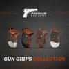 Taurus Judge Grips for Models 4410 and 4510, Taurus Tracker Grips for Models 627, Tracker 44, Rosewood with Pearl Accent, with Screw and Studs view 4