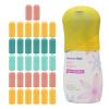 32 Pack Silicone Bottle Covers, Travel Essentials for Women Men, Travel Size Toiletries, Cruise Ship Essentials, Accessories Luggage, Travel Must Haves, Elastic Sleeves for Leak Proofing view 1