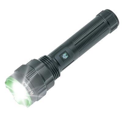 LitezAll Kodiak 1 Mile Beam Tactical Flashlight, Long-Range High Power LED Flashlight with Safety Lockout, Magnetic Base, Aerospace Aluminum Body Ultra Bright Searchlight for Work and Outdoor Use