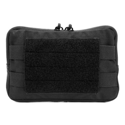 Blue Force Gear MOLLE Admin Pouch - EDC Pouch, Durable USA-Made MOLLE Accessories - Black - 1 x 8 x 5.5 Inches