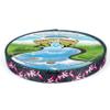 Country Brook Design - Pink Honeysuckle Breeze Polyester Webbing (5/8 Inch, 10 Yards) view 1
