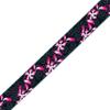 Country Brook Design - Pink Honeysuckle Breeze Polyester Webbing (5/8 Inch, 10 Yards) view 2