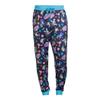 Briefly Stated Men's Rick and Morty Performance Fabric Jogger Loungepants (X-Large) Navy Blue view 1