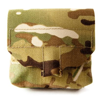Blue Force Gear - Boo Boo Pouch - Small MOLLE Medical Pouch Utility Bag - Tactical EDC First Aid Organizer with Easy Access Pull Tab - Military Accessories Medic Pocket - Multicam - 1 x 4 x 4 Inches