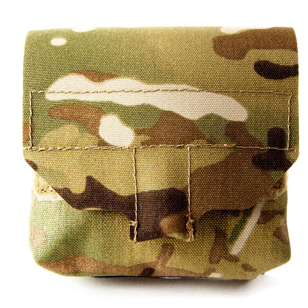 Blue Force Gear - Boo Boo Pouch - Small MOLLE Medical Pouch Utility Bag - Tactical EDC First Aid Organizer with Easy Access Pull Tab - Military Accessories Medic Pocket - Multicam - 1 x 4 x 4 Inches