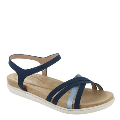 Easy Spirit Women's DOTTLE3 Sandal, Blue 400, 6.5 M
