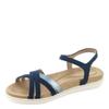 Easy Spirit Women's DOTTLE3 Sandal, Blue 400, 6.5 M view 4