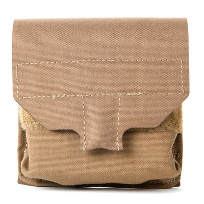 Blue Force Gear - Boo Boo Pouch - Small MOLLE Medical Pouch Utility Bag - Tactical EDC First Aid Organizer with Easy Access Pull Tab - Military Accessories Medic Pocket - Coyote Brown - 1 x 4 x 4 in