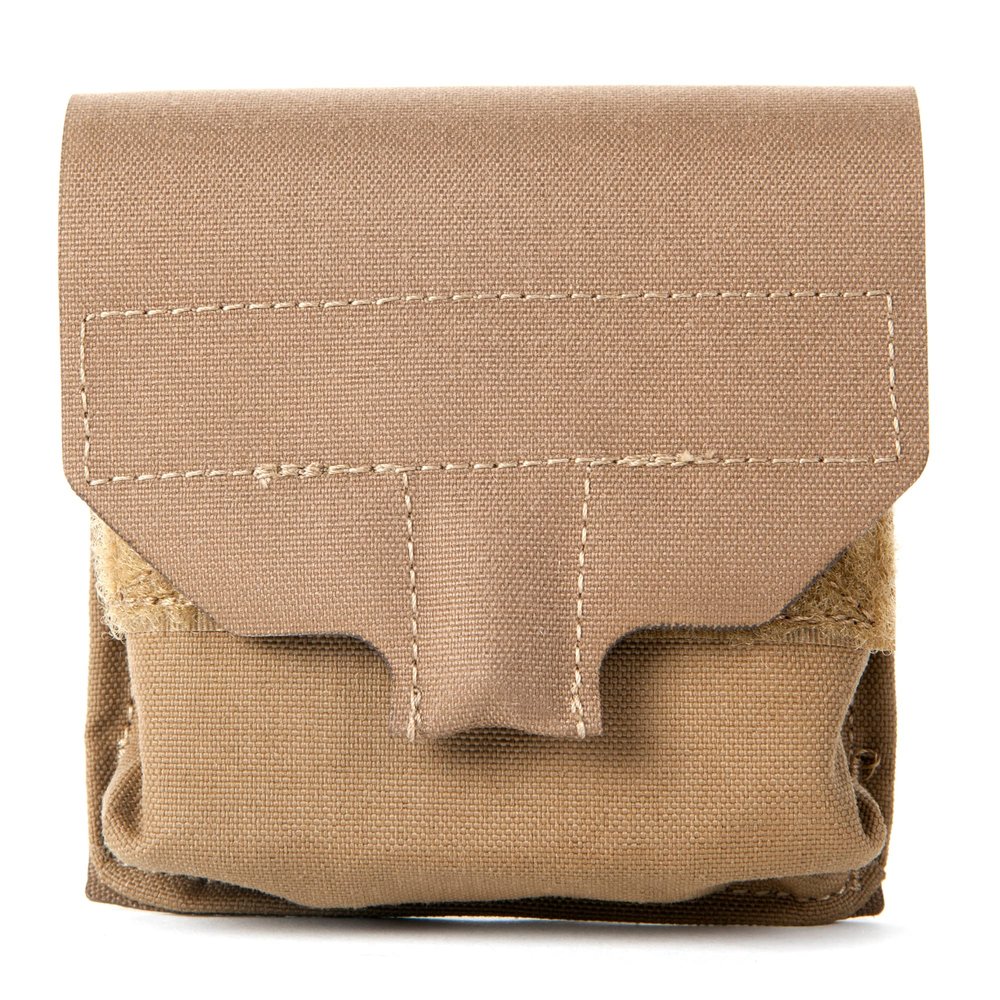 Blue Force Gear - Boo Boo Pouch - Small MOLLE Medical Pouch Utility Bag - Tactical EDC First Aid Organizer with Easy Access Pull Tab - Military Accessories Medic Pocket - Coyote Brown - 1 x 4 x 4 in