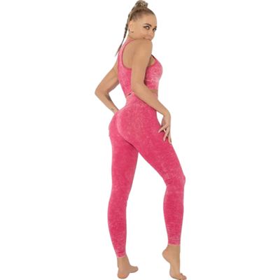 Honeycomb Yoga Set Rose Red S