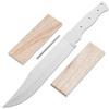 EZSMITH Knife Making Kit - Camp Master - DIY Fixed Blade - (Blade Blank & Pinstock w/Canarywood Handle Scales) - (Gift Boxed) - (USA Design) - (by KnifeKits)