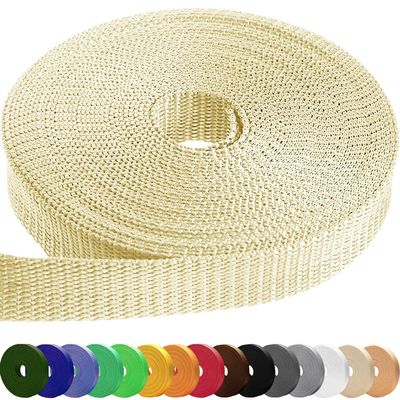 TECEUM 2 Inch Webbing Cream 50 Yards 2 Heavy-Duty Wide Webbing for Outdoors Indoors Crafting DIY nw