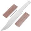 EZSMITH Knife Making Kit - Camp Master - DIY Fixed Blade - (Blade Blank & Pinstock w/Yellowheart Handle Scales) - (Gift Boxed) - (USA Design) - (by KnifeKits) view 1