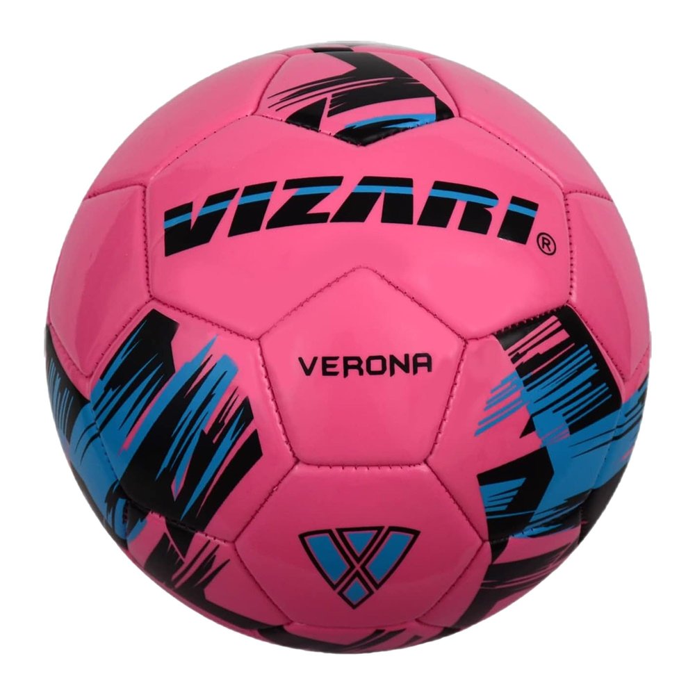 Vizari Verona Soccer Ball for Kids, Youth, Adults - Size 3,4,5 - Practice & Match, Indoor & Outdoor Soccer Ball for Boys, Girls (Pack of 1, 6, & 12)