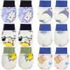6 Pairs Newborn Baby Mittens No Scratch Gloves Infant Toddler Anti Scratch Essentials Unisex Cotton for 3-9 Months Girls Boys(Classic Colors, Thin) view 1