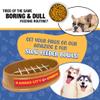 NFL Super-Bowl Kansas City Chiefs Slow Feeder Dog & Cat Bowl. Football Design for Healthy Digestion. Non-Slip for Large & Small Pets view 2