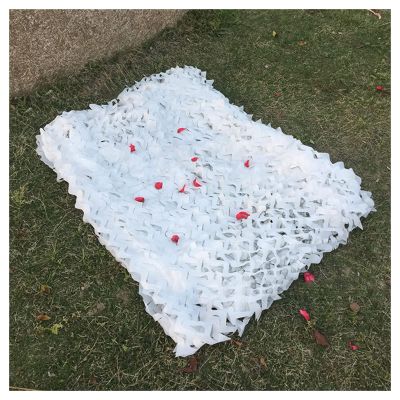 ZXCASDF Woodland Camouflage Netting,Camo Netting White,Army Sunshade Mesh,Camo Tarp,for Hunting Military Theme Shooting Decoration Sunshade Camping and Building Shelters,2 * 20m(6.56 * 65.62ft)