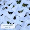 ZXCASDF Woodland Camouflage Netting,Camo Netting White,Army Sunshade Mesh,Camo Tarp,for Hunting Military Theme Shooting Decoration Sunshade Camping and Building Shelters,2 * 20m(6.56 * 65.62ft) view 4