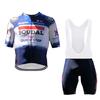 2023 Pro Team Soudal Quick Step Cycling Jersey Set For Men,Breathable MTB Bike Shirt Bib Short Kits GEL Paddad (3XL) view 1