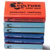 Culture Supply Surfboard Wax ~ 80g Bars | 6-Packs and 84 bar Cases | Tropical/Base | Warm | Cool | Cold | Wax Comb Included (Cooler Water Combo, 6-Pack) view 1