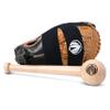 Rhino Wax - Baseball Glove Break in Kit - Includes Mallet and Base Ball Wrap for Gloves - Speeds Up Breakin Time - Creates The Perfect Pocket - Solid One-Piece (No Glue) Maple Hardwood Construction view 1