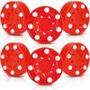 Deekin Hockey Puck Street Hockey for Indoor and Outdoor Sport Training Activities Women Men(Red,6 Packs) view 1