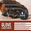 Rhino Wax - Baseball Glove Conditioner - 4 oz - Premium Leather Mitt Balm for Ball Gloves or Softball Mitts - Deeply Moisturizes - Speeds up Break-In time - Easy to Use - No Mess - Proudly Made in USA view 2