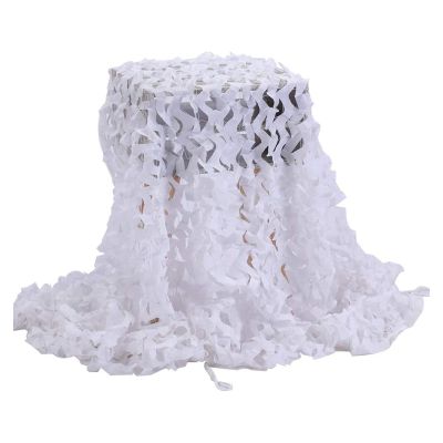ZXCASDF Camo Netting White,Army Sunshade Mesh,Woodland Camouflage Netting,Camo Tarp,for Garten Decoration Camping Theme Party Sunshade Decoration Hunting Blind Shooting,7 * 10m(22.97 * 32.81ft)