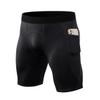 CARGFM Compression Shorts for Men, Basketball Running Tights Cool Dry Spandex Underwear Workout Gym Athletic Baselayer Black view 1