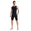 CARGFM Compression Shorts for Men, Basketball Running Tights Cool Dry Spandex Underwear Workout Gym Athletic Baselayer Black view 2
