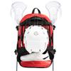 MARITTON Lacrosse Bag Backpack  Large Backpack Holds All Lacrosse or Field Hockey Equipment - Two Stick Holders and Separate Cleats Shoe Compartment. (RED) view 1