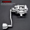 CAMEKOON Conventional Reels Saltwater Trolling Fishing, Up to 66Lbs Carbon Drag, 4.6 inch Long Power Handle, Adjustable Strike Button, Lever Drag Casting Reel view 2