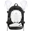 MARITTON Lacrosse Bag Backpack  Large Backpack Holds All Lacrosse or Field Hockey Equipment - Two Stick Holders and Separate Cleats Shoe Compartment. (BLK) view 1