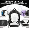 MARITTON Lacrosse Bag Backpack  Large Backpack Holds All Lacrosse or Field Hockey Equipment - Two Stick Holders and Separate Cleats Shoe Compartment. (BLK) view 4