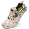 L-RUN Pool Shoes for Women Water Hiking Shoes Adult Water Shoes Beige M US (Women 9, Men 7.5)=EU40 view 1