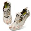 L-RUN Pool Shoes for Women Water Hiking Shoes Adult Water Shoes Beige M US (Women 9, Men 7.5)=EU40 view 3