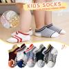 Baby unisex-baby Socks Cotton Cute Soft Crew Socks With Grips Kids Boys Girls Ankle Socks (C-A, 3-5 Years) view 2