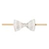 Copper Pearl Bowtie Baby Bow Coastal view 1