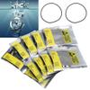 plplaaoo Rubber O Rings, Metric O-Ring Kit,500pcs/bag O Ring Watch Back Gasket Rubber Seal Washers Set,Watch Repairing Tool,for Watchmakers and Watch Repairing Workers(0.8), Metric O-Ring Kit watc view 3