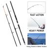 Dr.Fish Surf Fishing Rod and Reel Combo, Saltwater Fishing Gear Set, 12ft Surf Rod 8000 Spinning Reel 9+1 BB, Offshore Spinning Pole Kit Equipment Set Striper Pompano Flounder view 3