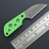 Ccanku C1297 Fixed Blade Knife Neck Knife,9Cr18Mov Blade G10 Handle EDC Tool Knifes for Outdoor, Camping, Hiking, Fishing,Hunting with kydex Sheath (Green) view 3