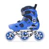 Bont Scoot Kids Inline Skates - Performance Speed Skates - Junior Girls Boys Roller Skates (Blue, Bont 13c-13.5c) view 2