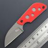 Ccanku C1297 Fixed Blade Knife Neck Knife,9Cr18Mov Blade G10 Handle EDC Tool Knifes for Outdoor, Camping, Hiking, Fishing,Hunting with kydex Sheath (Red) view 2
