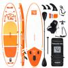 TIGERXBANG DEFENDER-PRO Inflatable Paddle Board, 10'6" x 32" x 6", Orange view 1