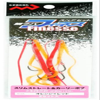 MARUSHINGYOGU Dragon Sea Bream Lava Pair Set, Finesse Orange x Red